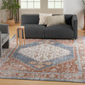 Astra Machine Washable ASW11 Denim Multicolor