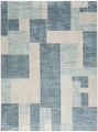 Astra Machine Washable ASW09 Blue Ivory