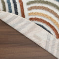 Astra Machine Washable ASW08 Ivory Multicolor