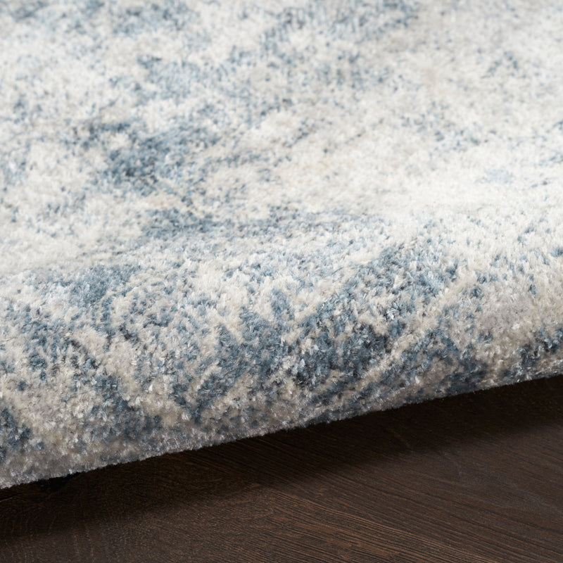 Astra Machine Washable ASW11 Blue Ivory