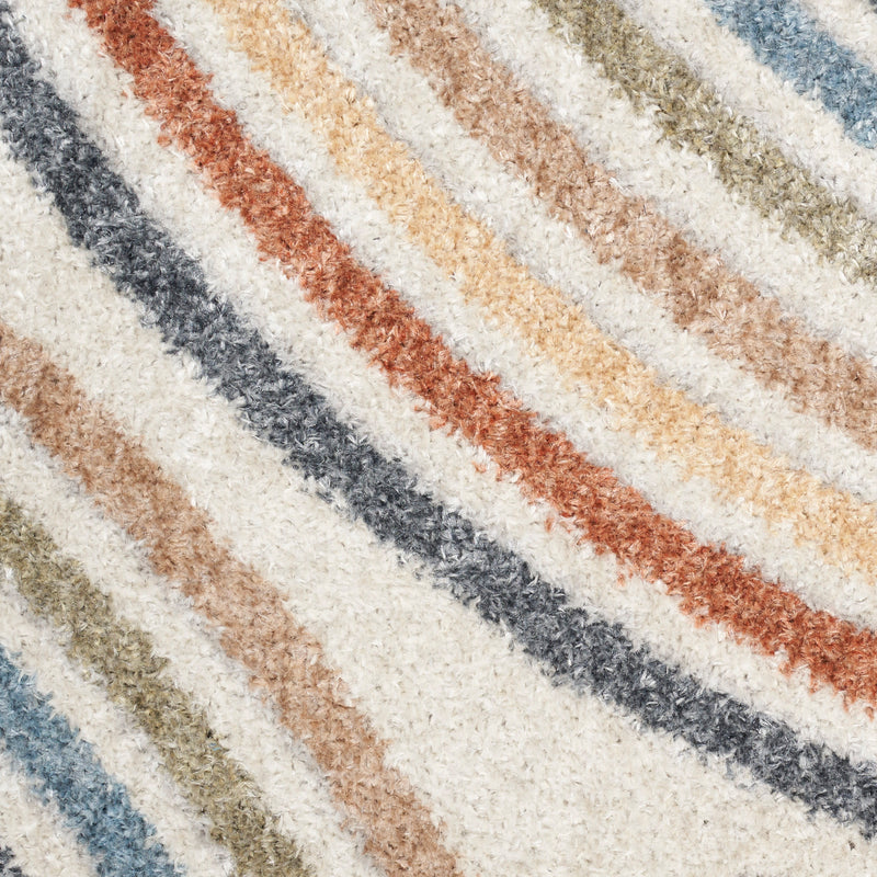 Astra Machine Washable ASW08 Ivory Multicolor