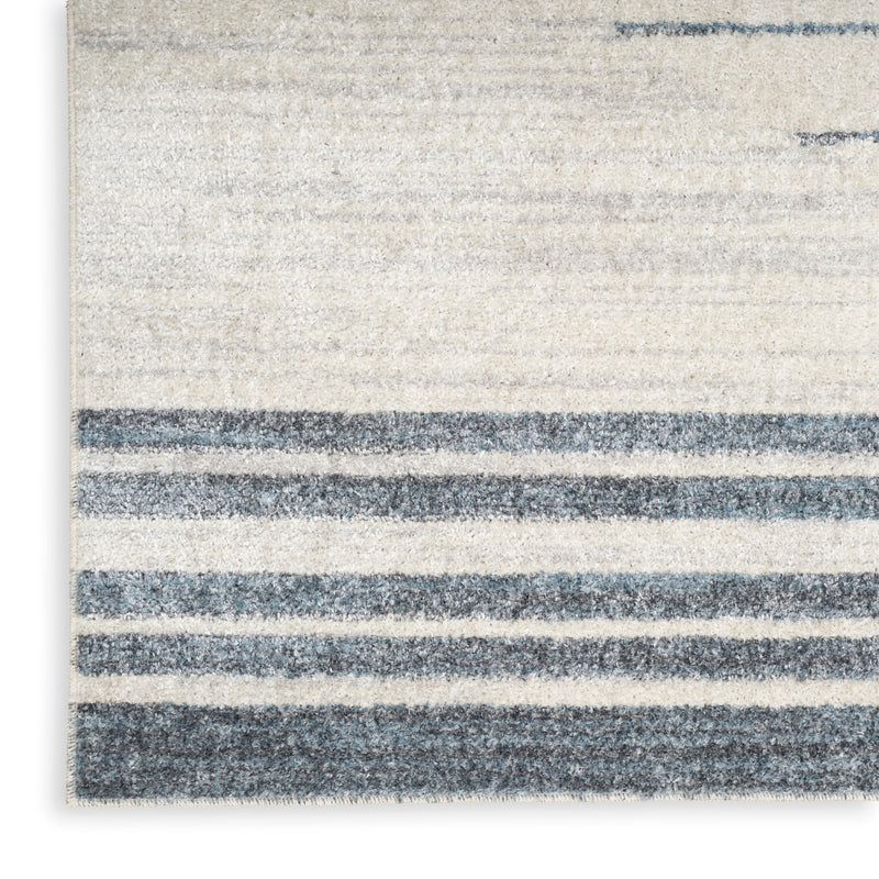 Astra Machine Washable ASW04 Ivory Blue