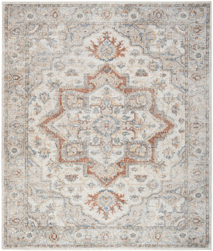 Astra Machine Washable ASW12 Grey Multicolor