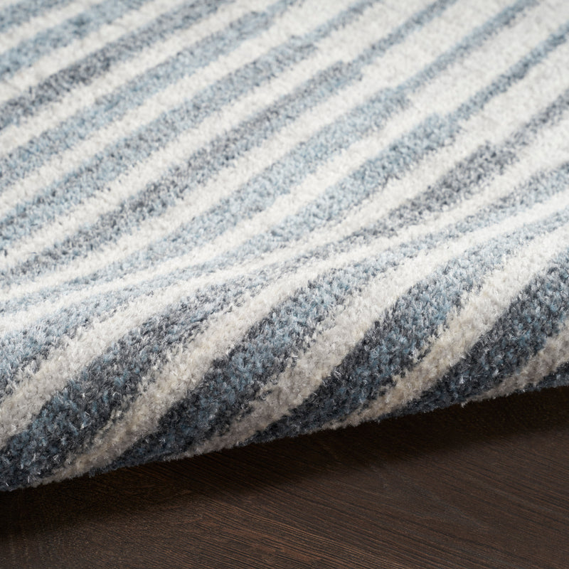 Astra Machine Washable ASW03 Ivory Blue