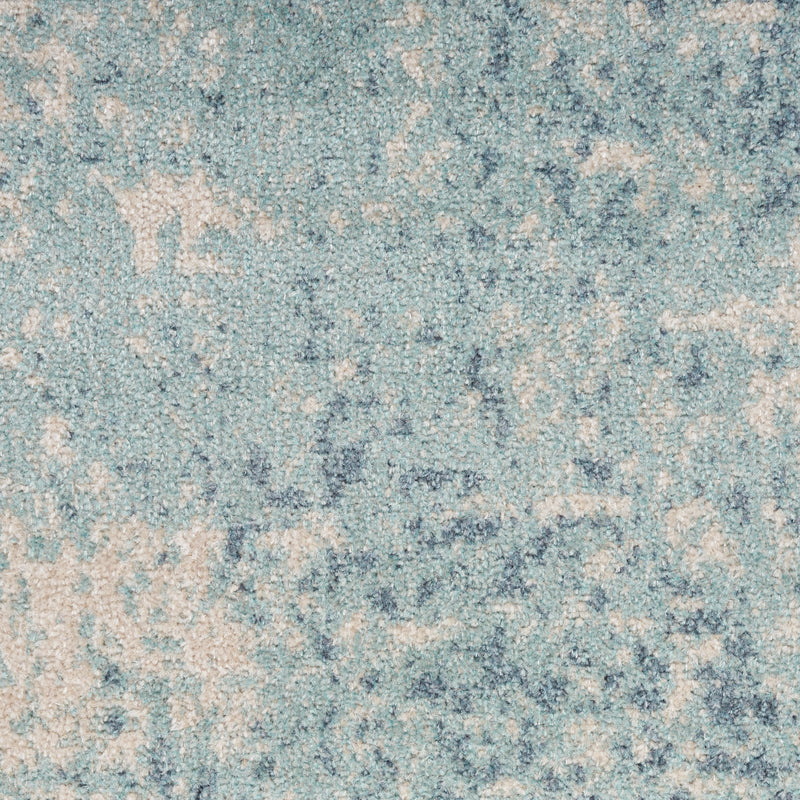 Astra Machine Washable ASW07 Blue Ivory