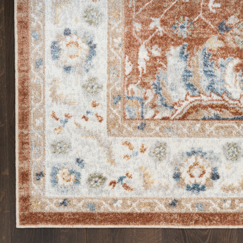 Astra Machine Washable ASW20 Rust Ivory