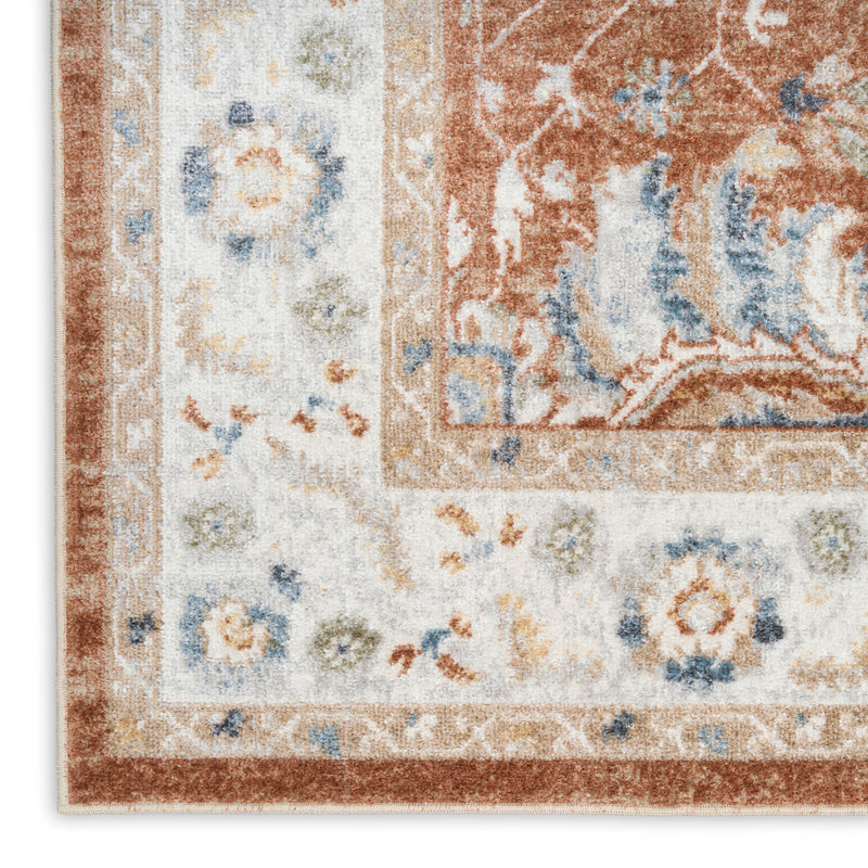 Astra Machine Washable ASW20 Rust Ivory