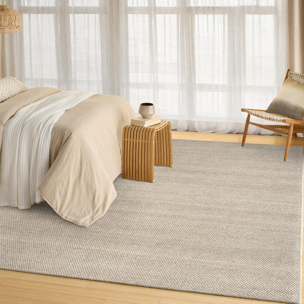 Pure Rows Ivory Grey