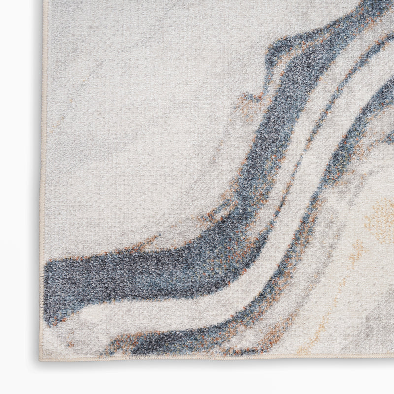 Astra Machine Washable ASW15 Ivory Blue