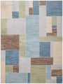 Astra Machine Washable ASW09 Blue Green Multi