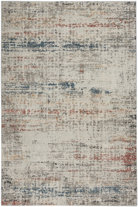 Rustic Textures Light Grey Multi