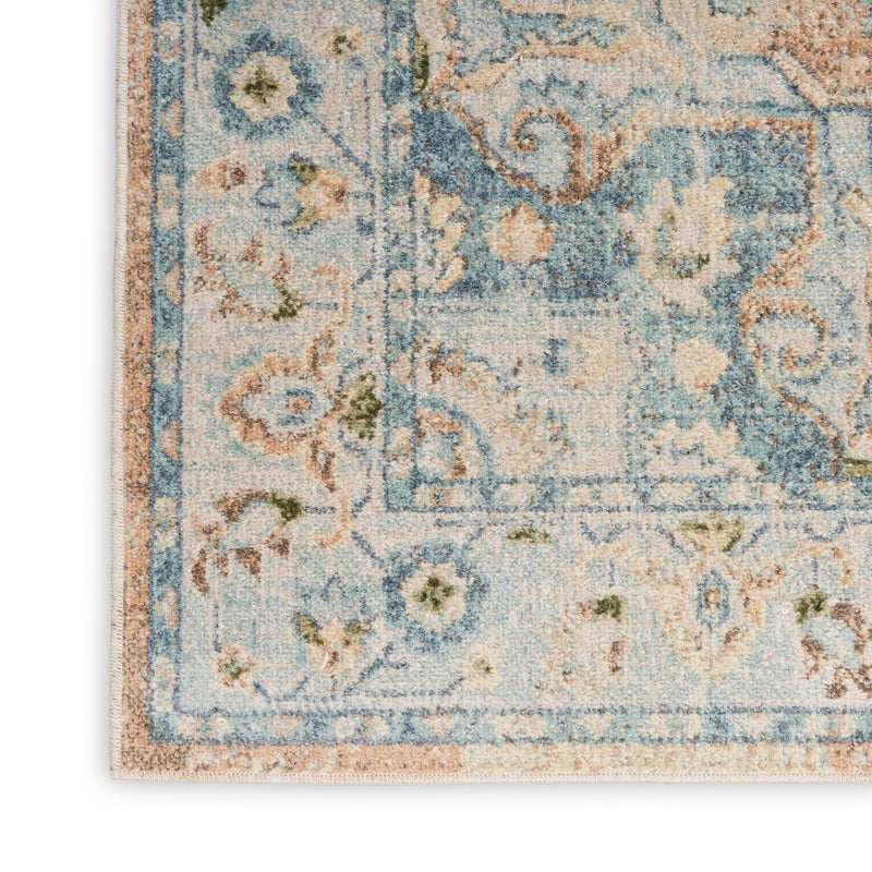 Astra Machine Washable ASW12 Beige Blue