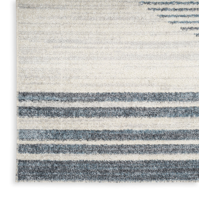 Astra Machine Washable ASW05 Ivory Blue