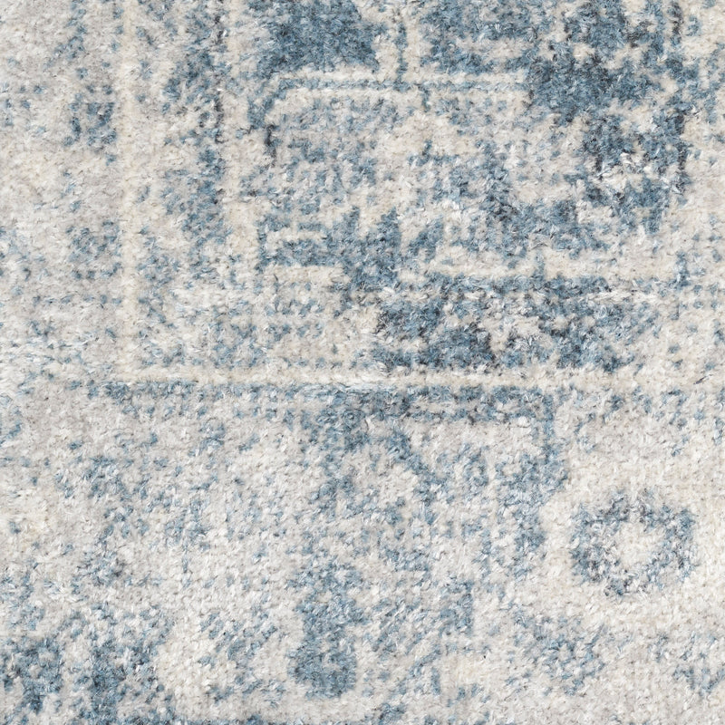 Astra Machine Washable ASW11 Blue Ivory