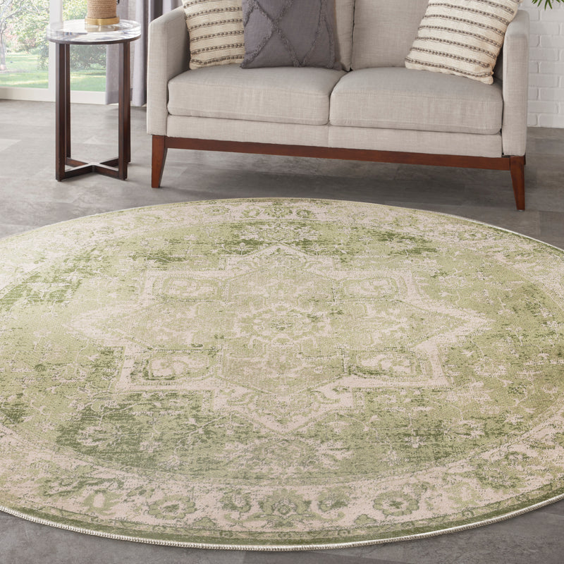 Astra Machine Washable ASW12 Ivory Green
