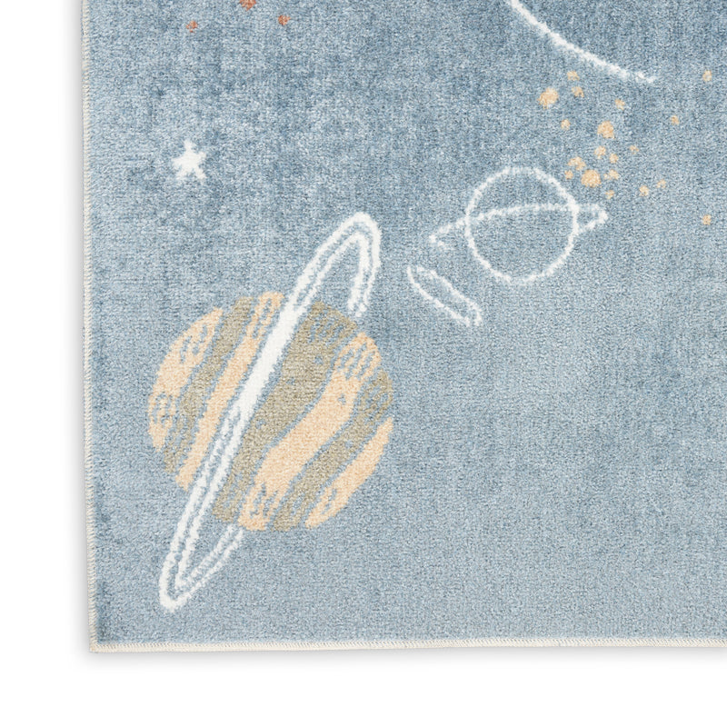 Astra Machine Washable ASW18 Blue Multicolor